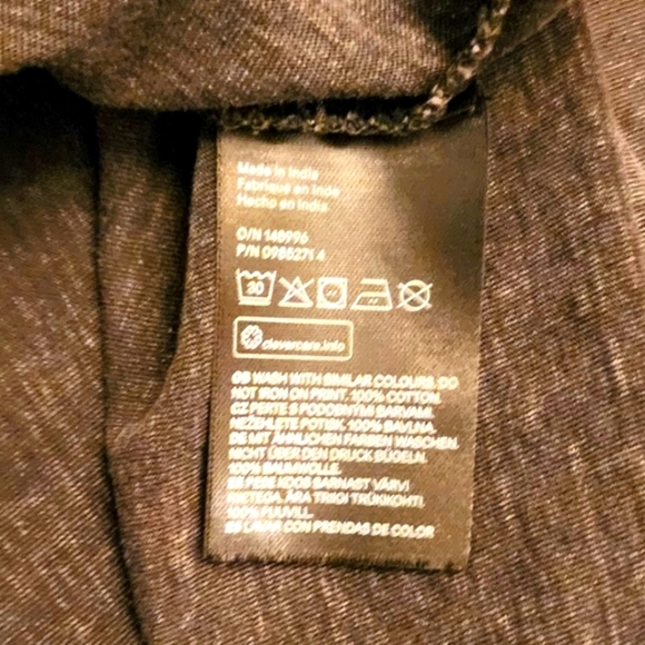 🔖Final Sale! Divided H&M Vintage Retro Cropped Acid Wash Cropped Graphic Tee - Picture 8 of 12